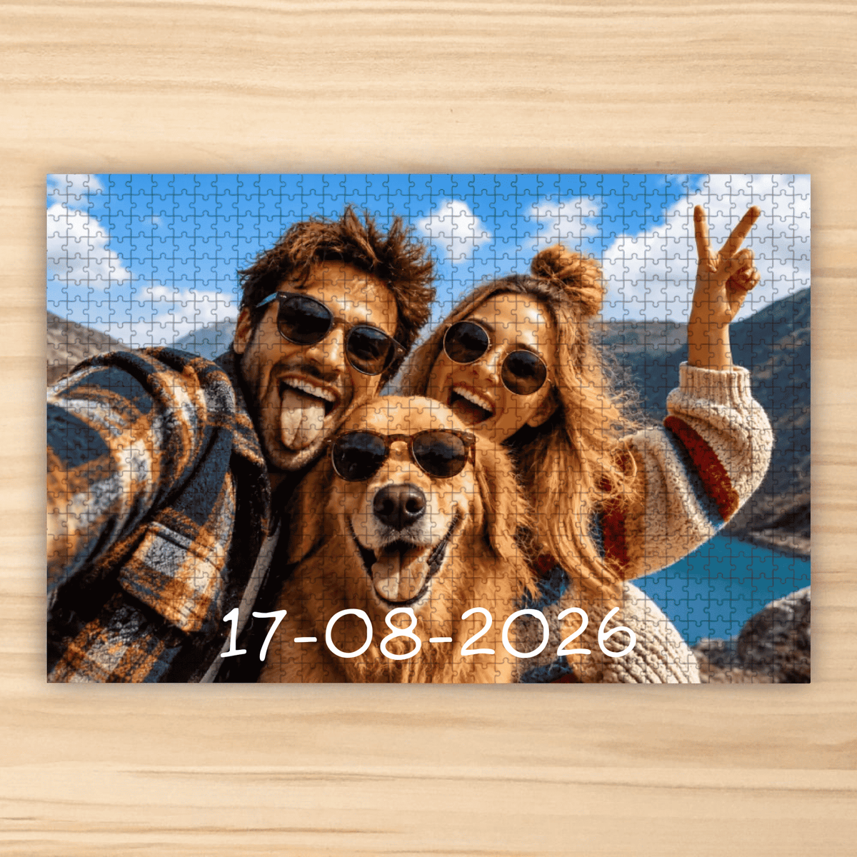 Gepersonaliseerde Puzzel Met Foto