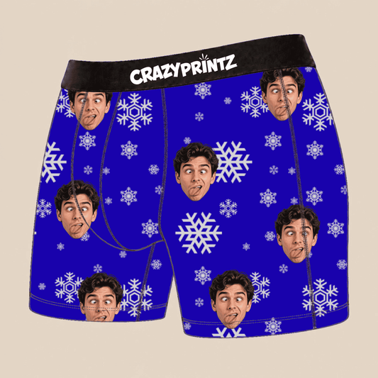 Gepersonaliseerde Winter Onderbroek Met Foto