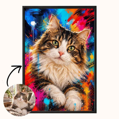 Gepersonaliseerde "Urban Street Art" Poster