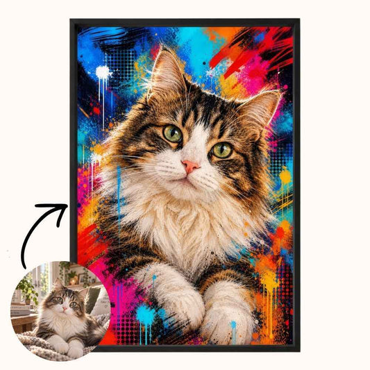 Gepersonaliseerde "Urban Street Art" Poster