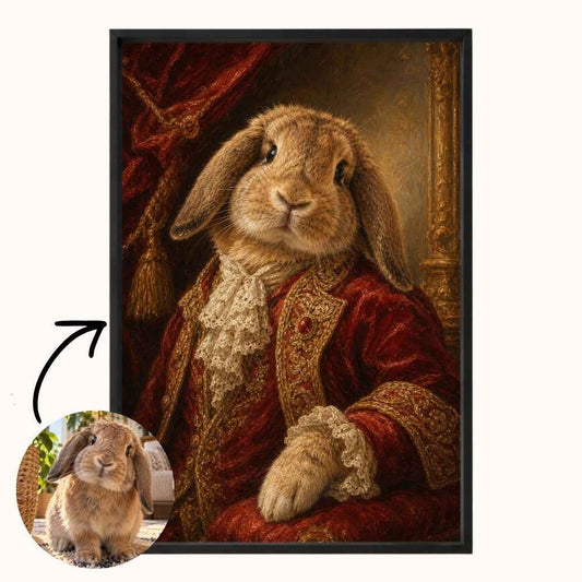 Gepersonaliseerde "Renaissance" Portret Poster